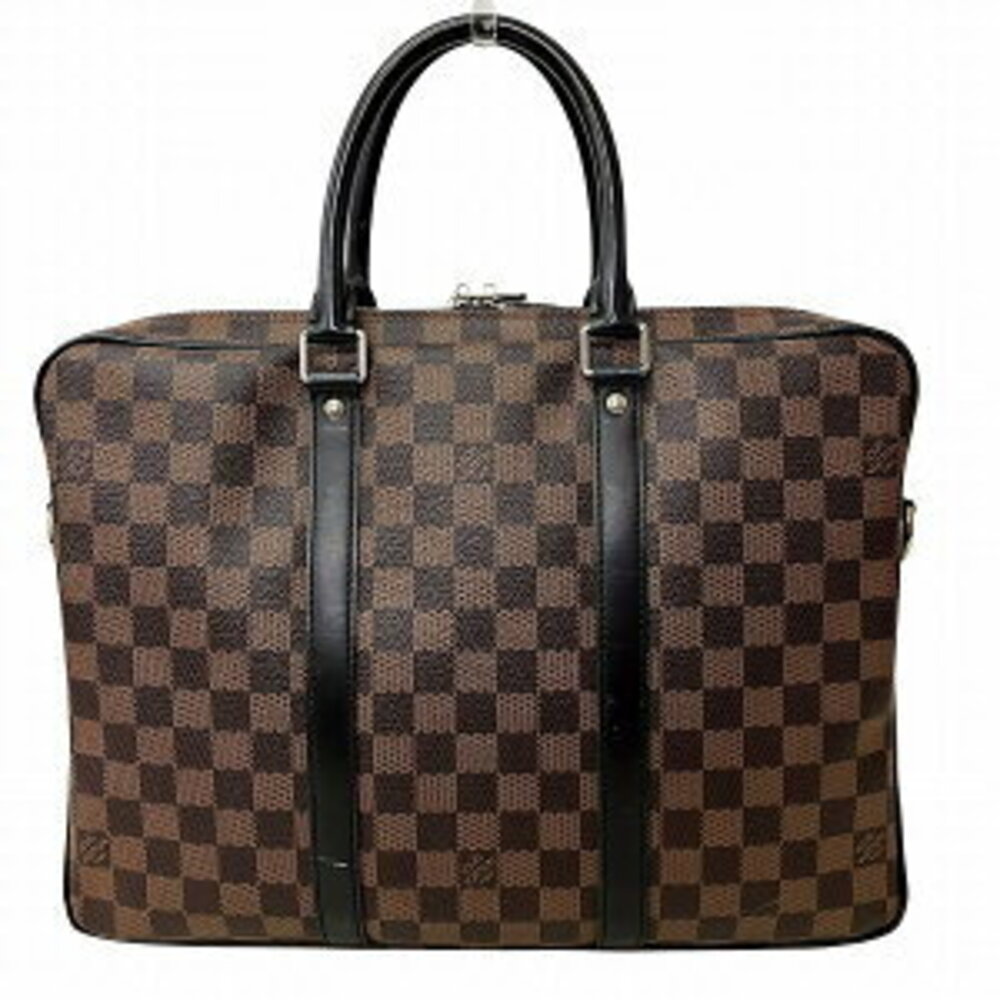 Louis Vuitton Damier Porte Documents Voyage Bag Briefcase Business